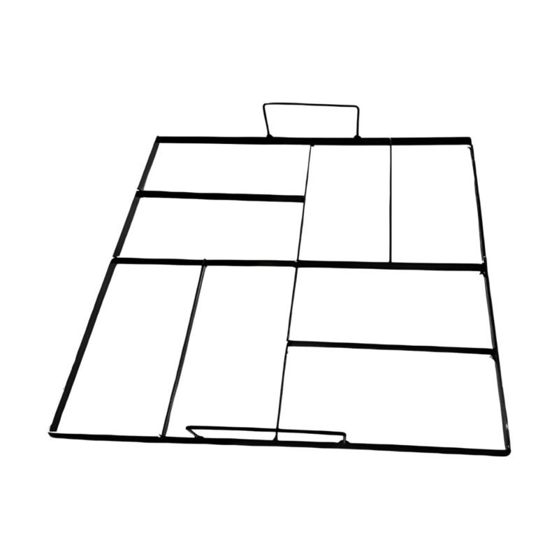 Molde de Aço Tijolos Lajota Calçada 50x50cm Estampar no Concreto Fresco