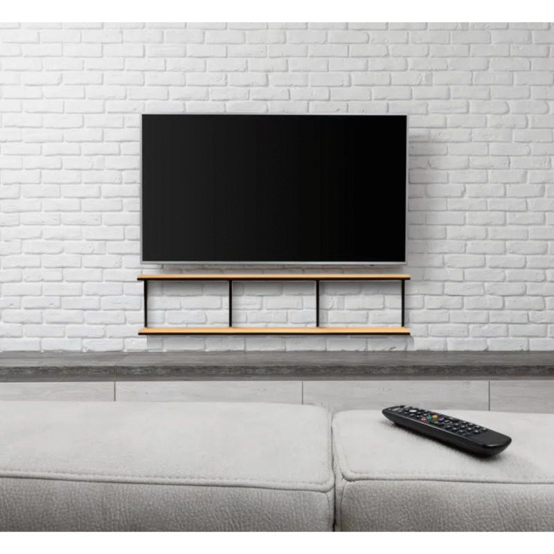 Nicho de TV Rack Suporte Multiuso Prateleira 120cm Estilo Industrial