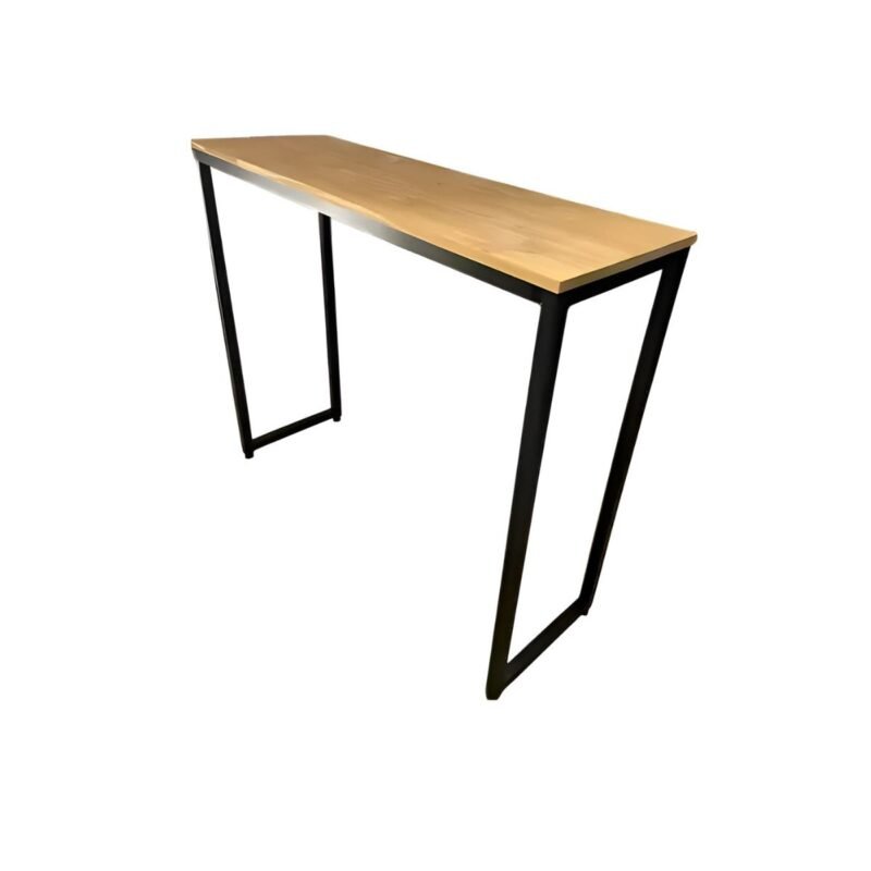 Mesa Bistrô 90x100x40cm Aparador Estilo Industrial Reforçado