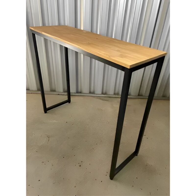 Mesa Bistrô 90x100x40cm Aparador Estilo Industrial Reforçado