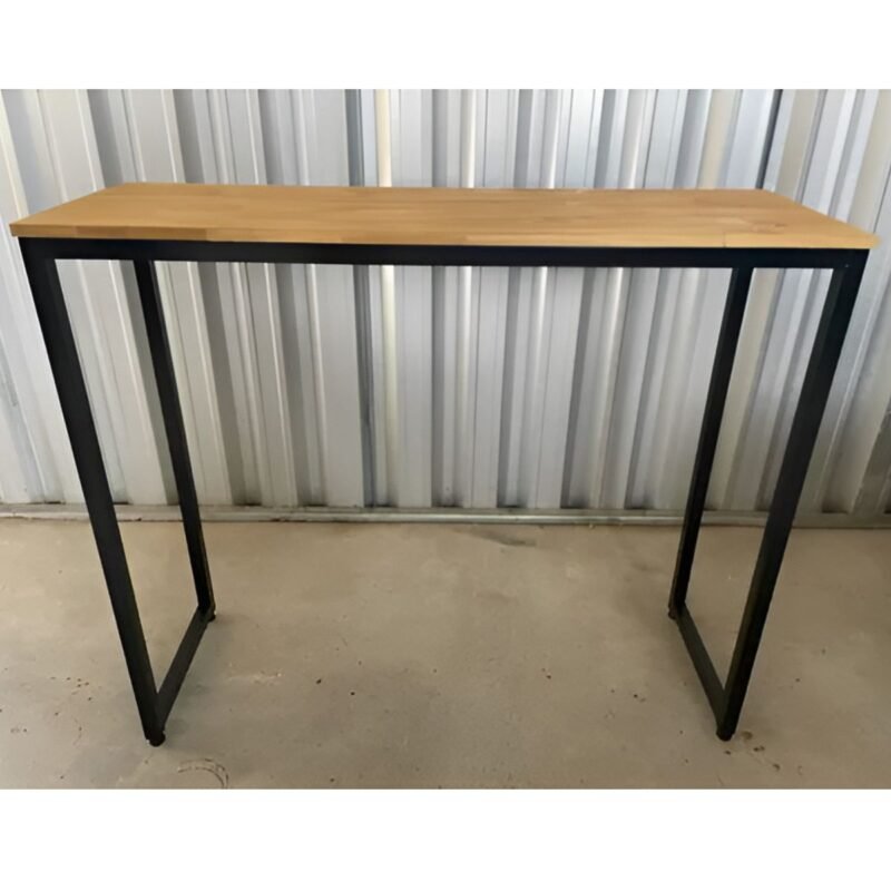 Mesa Bistrô 90x100x40cm Aparador Estilo Industrial Reforçado
