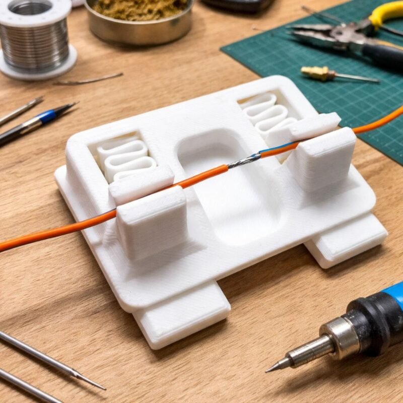 Apoio De Solda Trava Fios Suporte Terceira Mão Ajustável JIG