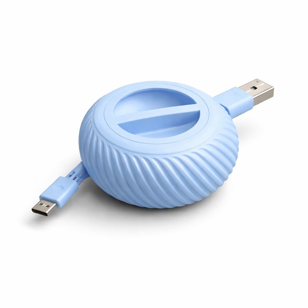 Organizador De Cabo Giratório Armazenador De Fios Usb Redondo Diversas Cores