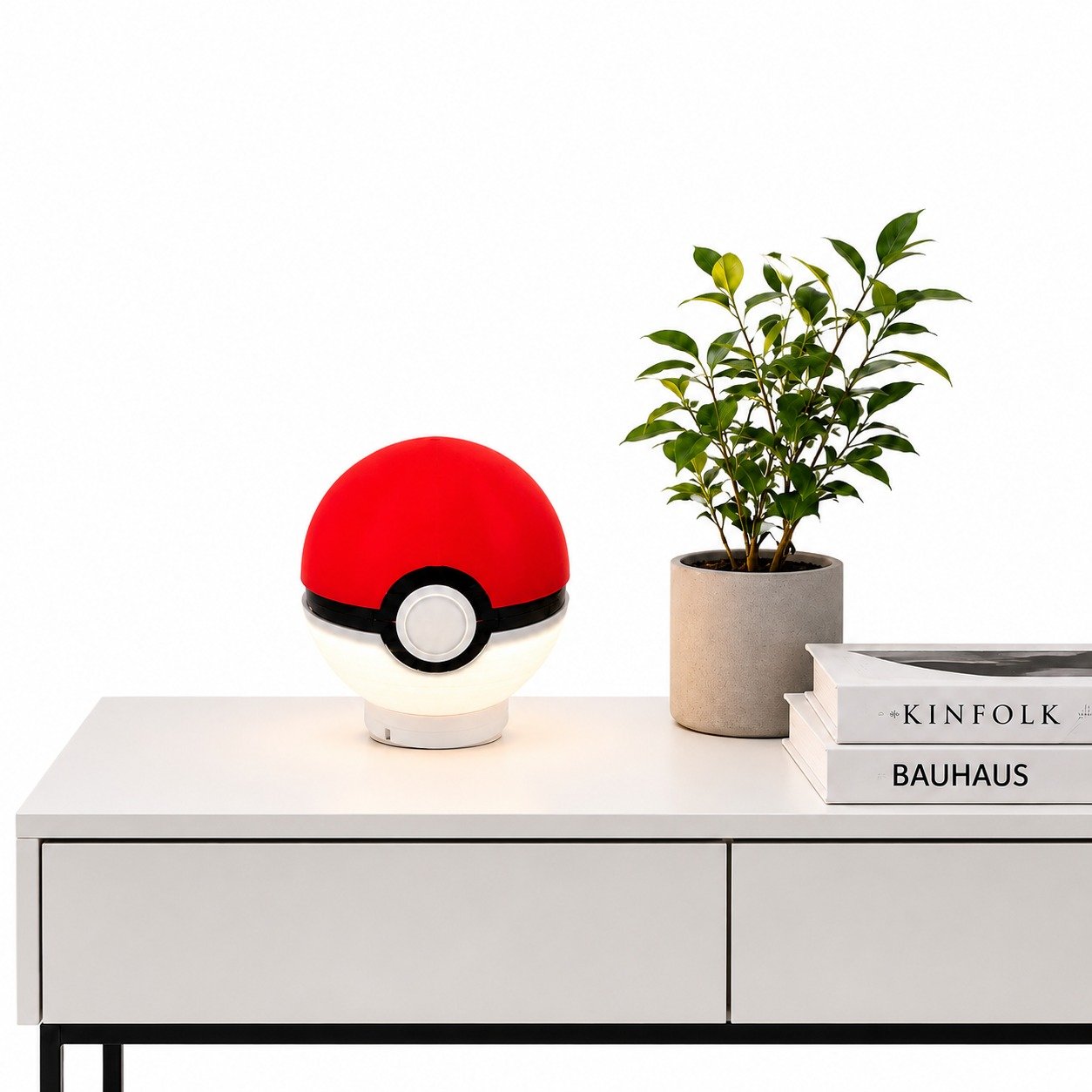 Luminária Led Pokébola Anime Setup Gamer Mesa Decorativo Kid